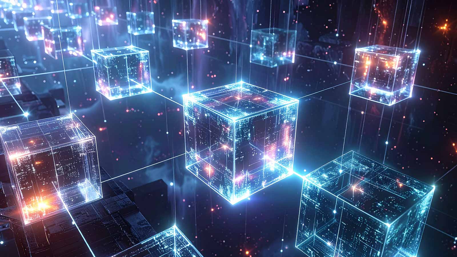 ブロックチェーンのイメージ